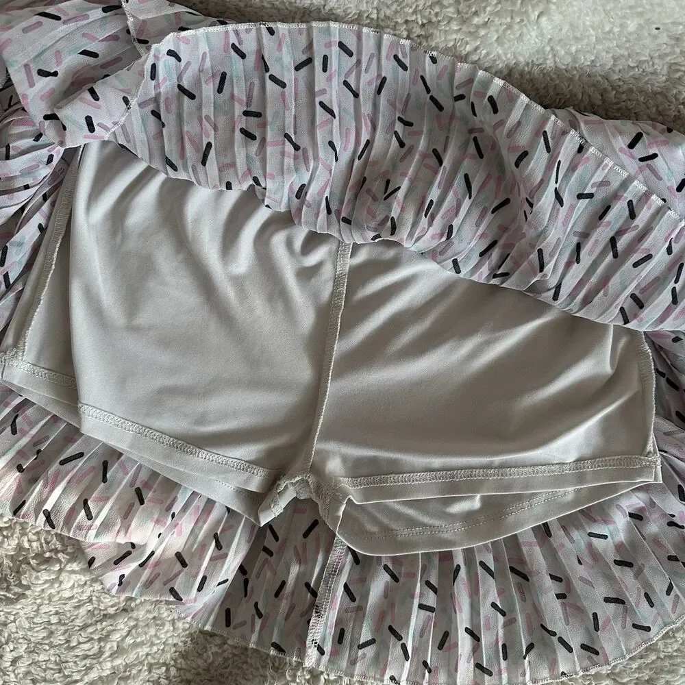 American Girl Sprinkles Skirt Size Small 7 8 Sweet Street Collection Child Skort